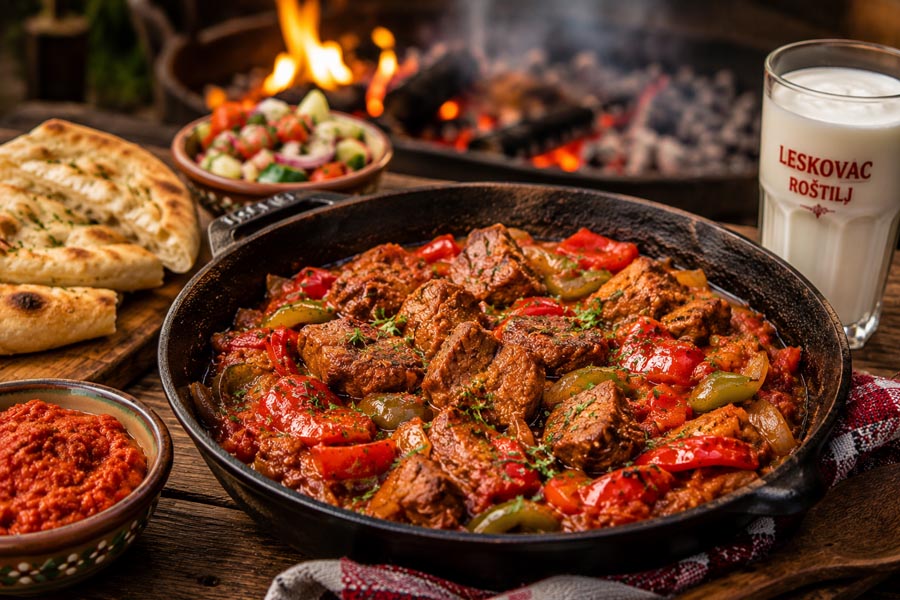 Recept: Servische leskovačka mućkalica