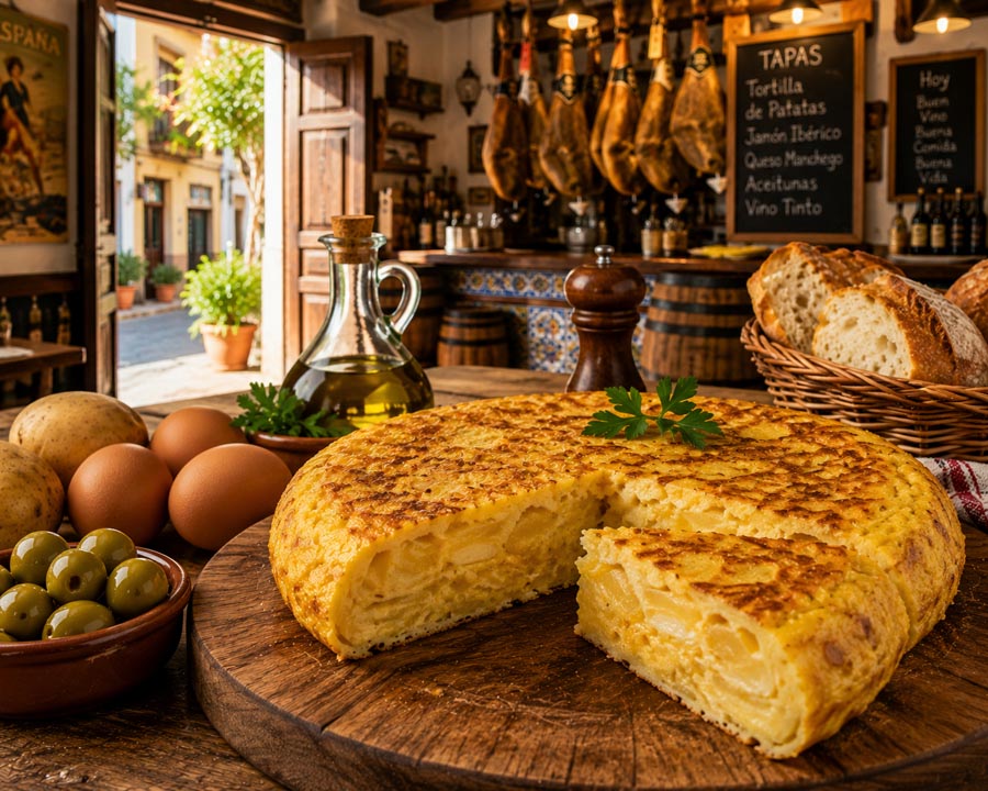 Recept: Spaanse tortilla de patatas (aardappelomelet)