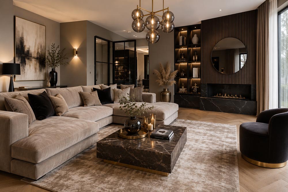 Hotel chique woonkamer: zo creëer je een luxe uitstraling in huis
