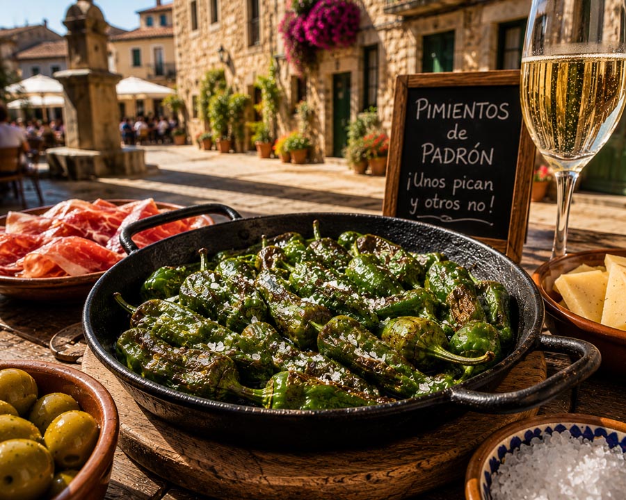 Recept: Pimientos de Padrón (Spaanse gebakken groene pepers)