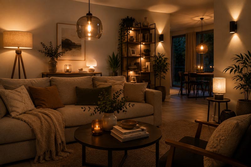 Meer sfeer in huis met verlichting: 9 praktische tips