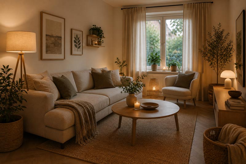 Een rustig huis creëren: 9 simpele manieren voor meer sfeer en minder prikkels