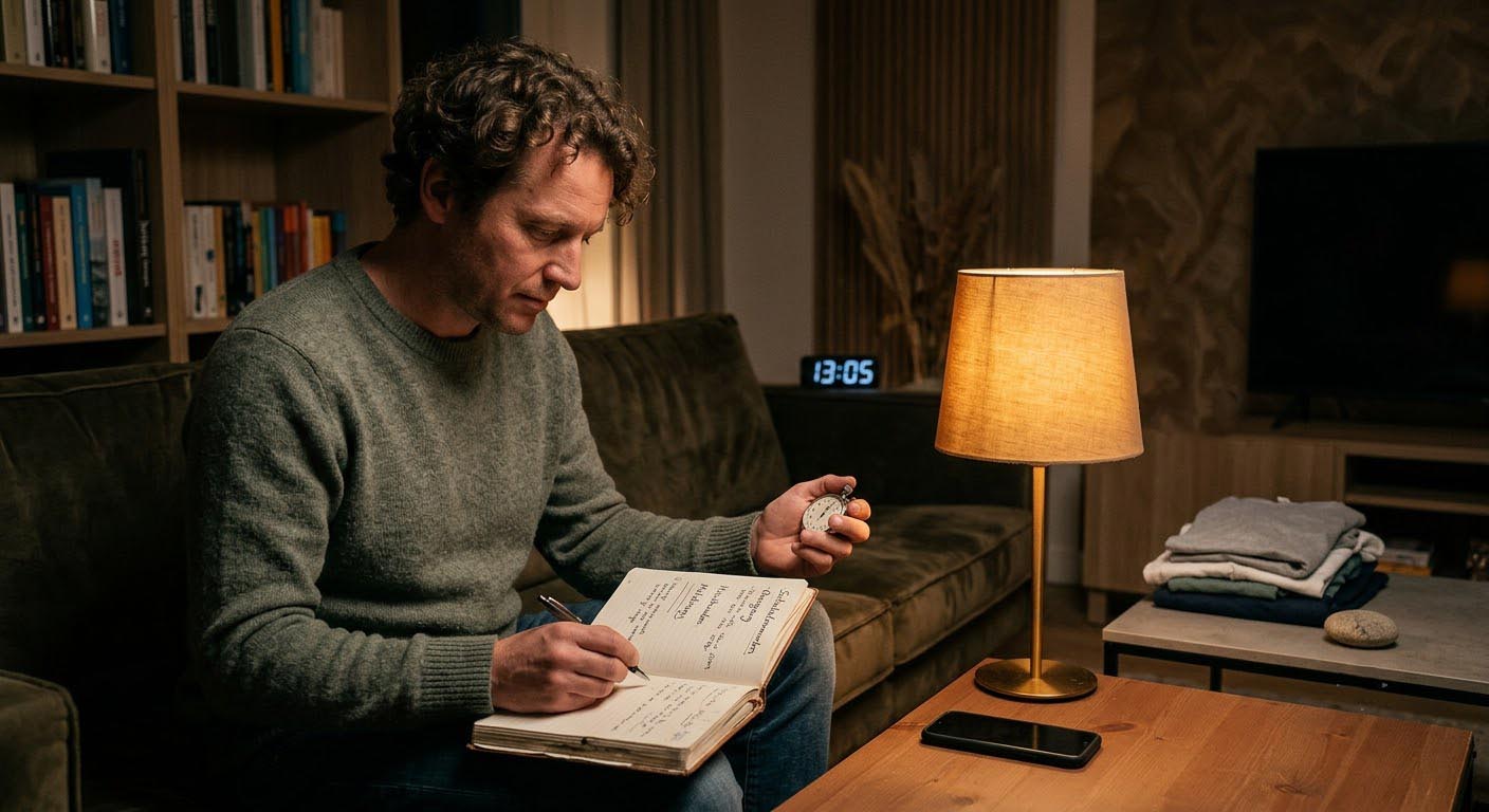 Waarom een rustige avond soms toch vol prikkels zit