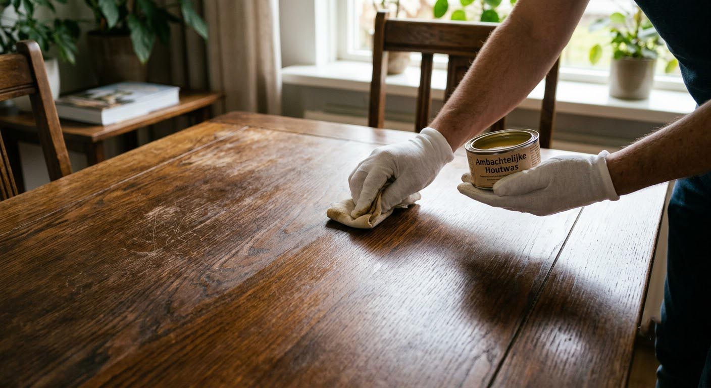 Waarom houten meubels dof worden en hoe je ze natuurlijk mooi houdt