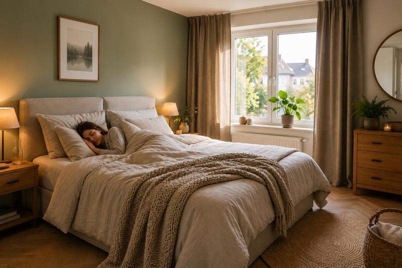 Beter slapen: zo richt je een slaapkamer in die echt tot rust brengt