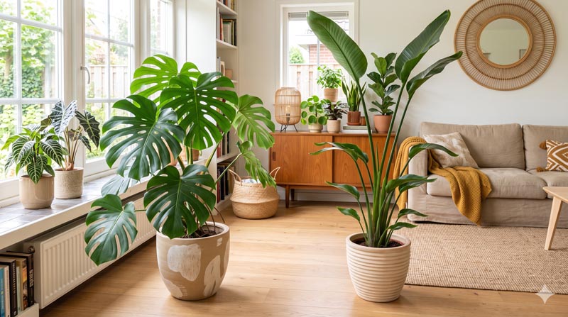 Kamerplanten: zo zorgen ze voor meer sfeer en een gezonder thuis
