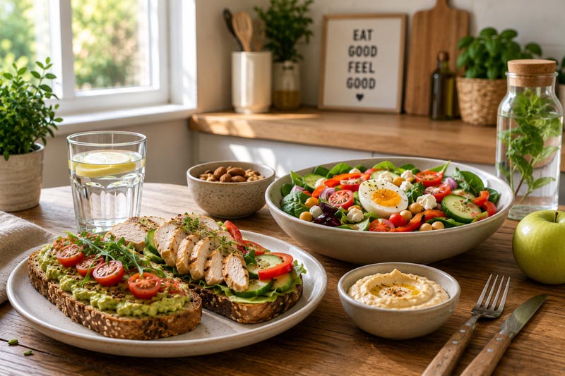 Gezond lunchen: inspiratie voor een voedzame en gevarieerde lunch